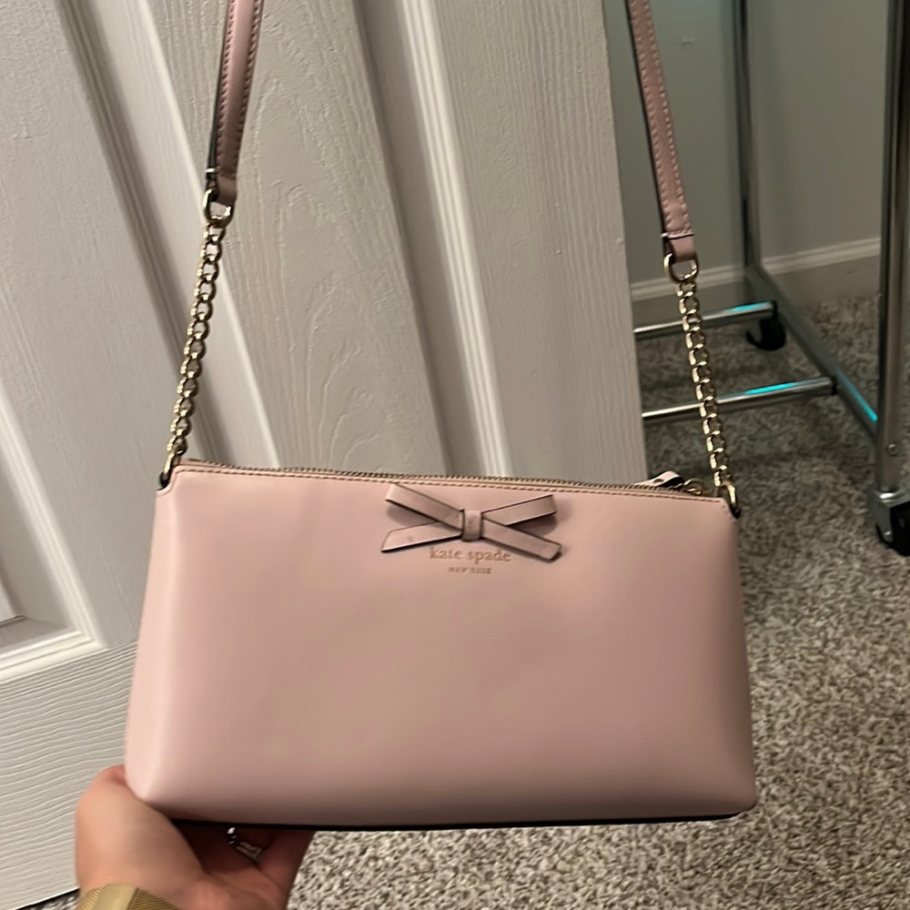 Light pink/purple Kate Spade crossbody